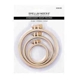 Spellbinders - Embroidery Hoop Frames SCSE-001
