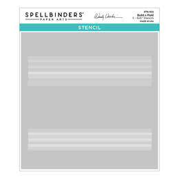 Spellbinders Layered Stencil  - Build a Plaid (by Wendy Vecchi) STN-100