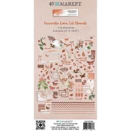 49 And Market Laser Cut Outs - Elements, Color Swatch: Terracotta