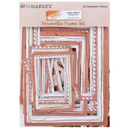 49 And Market Frame Set - Color Swatch: Terracotta