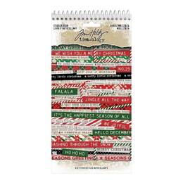 Tim Holtz Idea-ology - Christmas Sticker Book TH94415