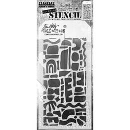Tim Holtz Layering Stencil - Cut Out Shapes 1 THS1G630