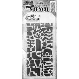 Tim Holtz Layering Stencil - Cut Out Shapes 2 THS1G633