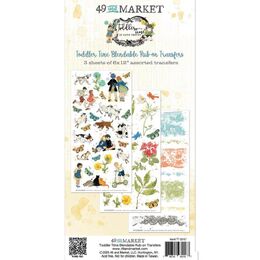 49 And Market Rub-On Transfer Set - Toddler Time Blendable