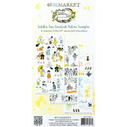 49 And Market Rub-On Transfer Set - Toddler Time Essentials