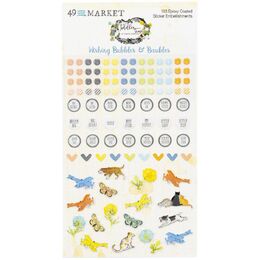 49 And Market Toddler Time Epoxy Stickers - Wishing Bubble