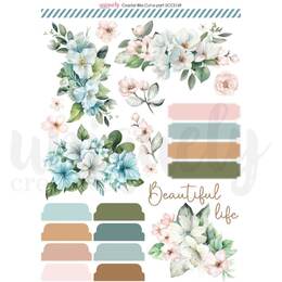 Uniquely Creative - Coastal Bliss Cut-a-Part Sheet