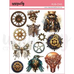 Uniquely Creative - Steampunk Rub-Ons