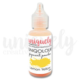 Uniquely Creative UNIQOLOUR Pigment Powder 18ml - Lemon Yellow