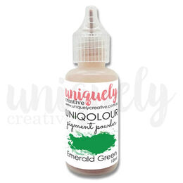 Uniquely Creative UNIQOLOUR Pigment Powder 18ml - Emerald Green