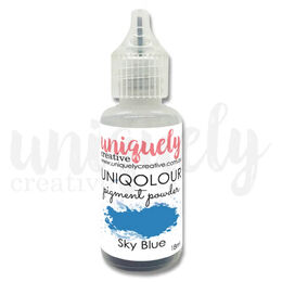 Uniquely Creative UNIQOLOUR Pigment Powder 18ml - Sky Blue