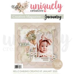 Uniquely Creative - January 2025 - Hello Darling Creative Magazine