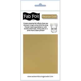 Wow! Fab Foil - Peruvian Gold