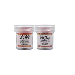 Wow! Duo Embossing Powder - A Night on The Town (by Sara Naumann) 2/PK