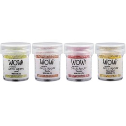 Wow! Quad Embossing Powder - Citrus (by Seth Apter) 4/PK