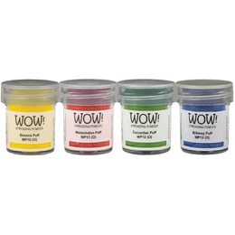 Wow! Embossing Powder - Fruit Puffs Quad 4/PK