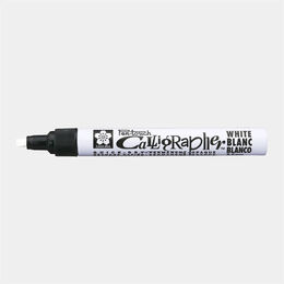 Sakura Pen-Touch Calligrapher - Medium - White