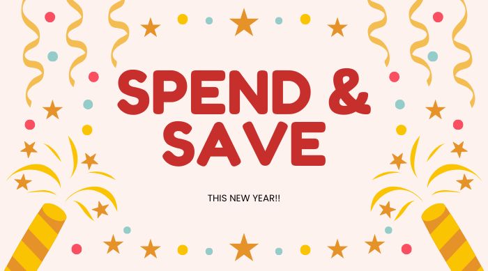 Spend & Save This New Year! image