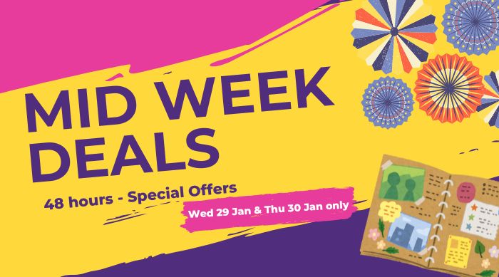 Mid Week Deals 29-30 January 2025 image